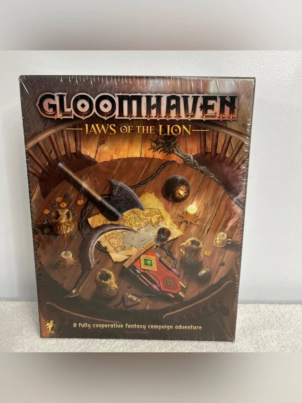 GLOOMHAVEN: Jaws of The Lion Cooperative Fantasy Board Game by Cephalofair NEW